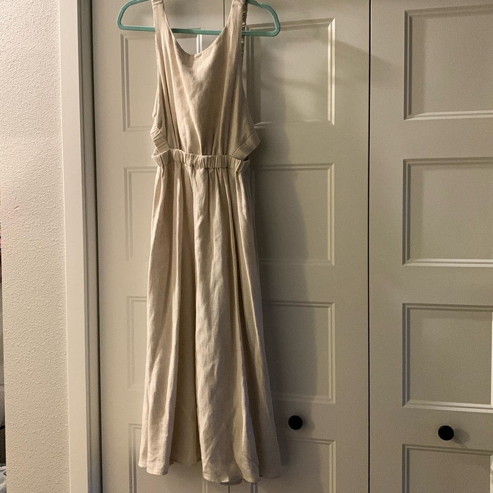 Linen Maxi Dress